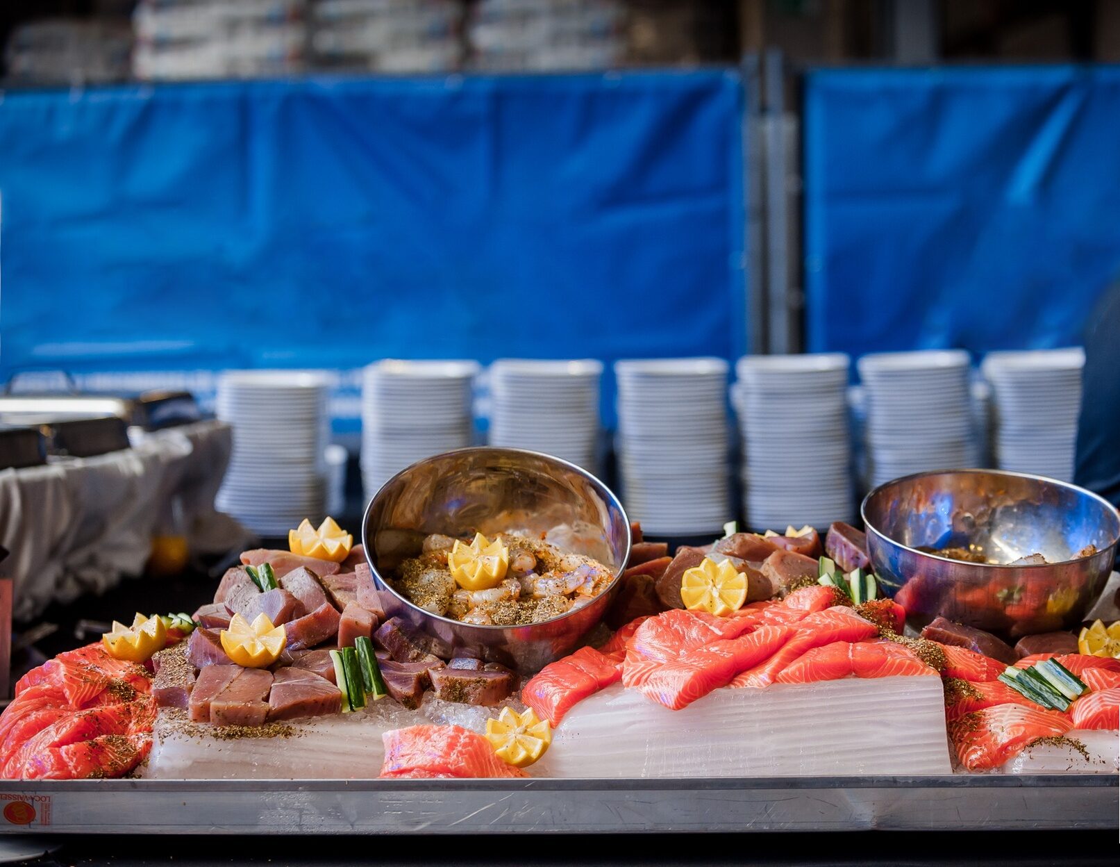 Plancha buffet
